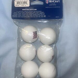 WinCraft Ping Pong Balls 6 pack American USA Flag